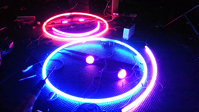 LED hoop