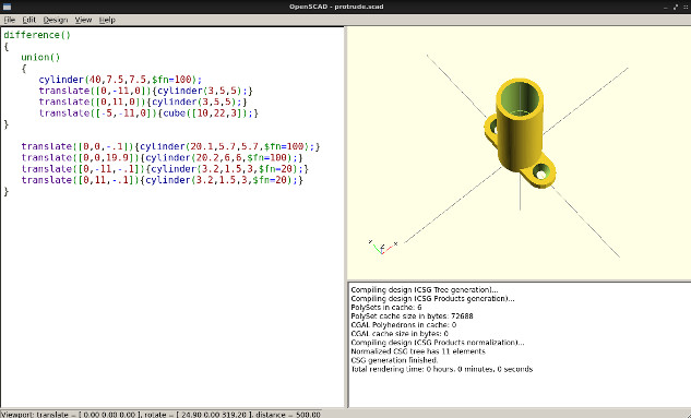 PIR Sensors in OpenSCAD