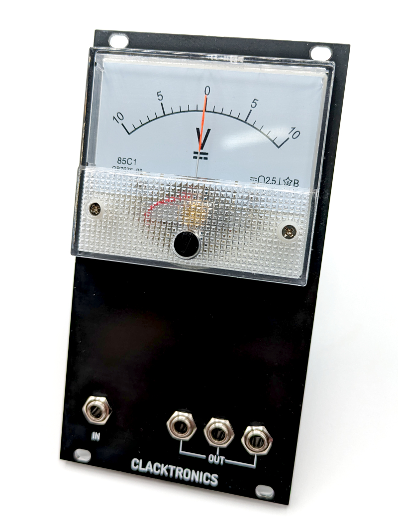 Clacktronics Analogue Voltmeter