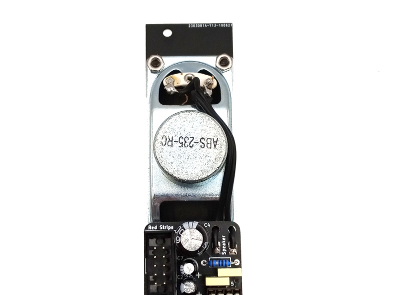 Soldered speaker