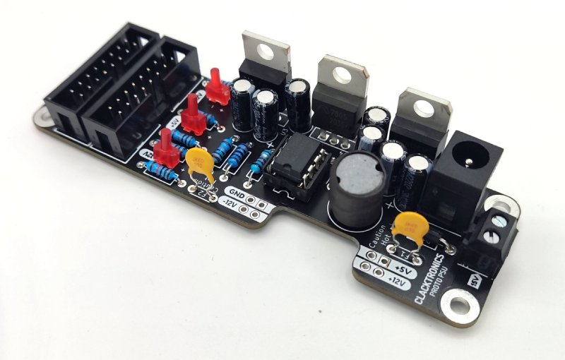 DC socket and LED